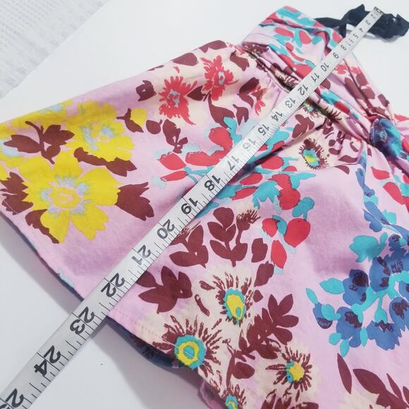 Peter Som Floral Smocked Baby Doll Blouse - Picture 9 of 12